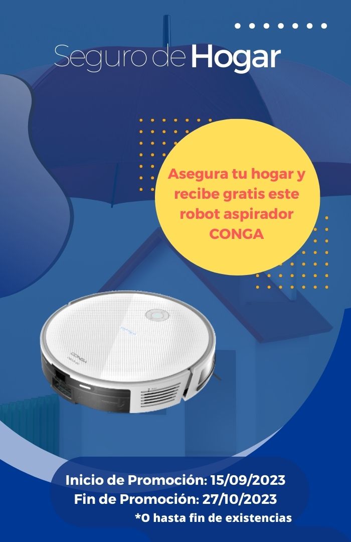 Campaña seguro de hogar - robot aspirador